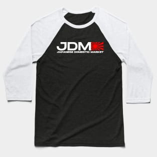 jdm typography Baseball T-Shirt